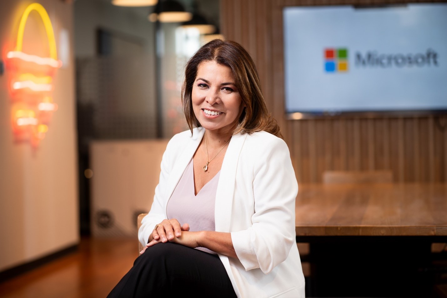 Giovanna Cortez, gerente general de Microsoft Región Sur