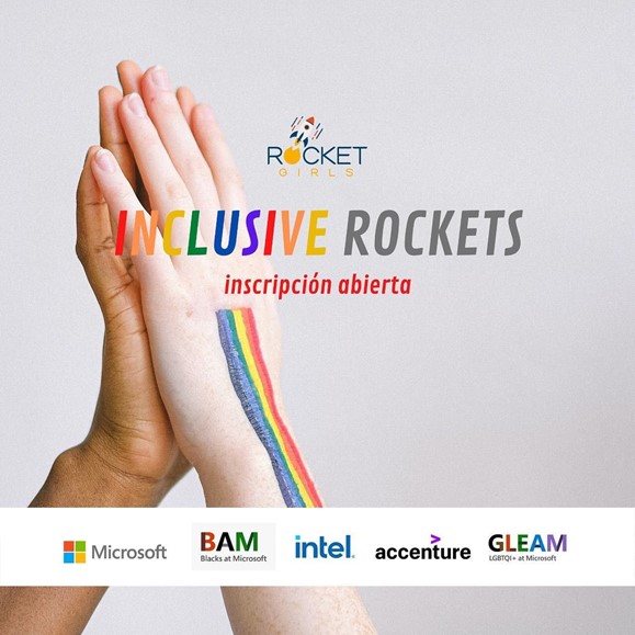 Cartel programa Inclusive Rockets