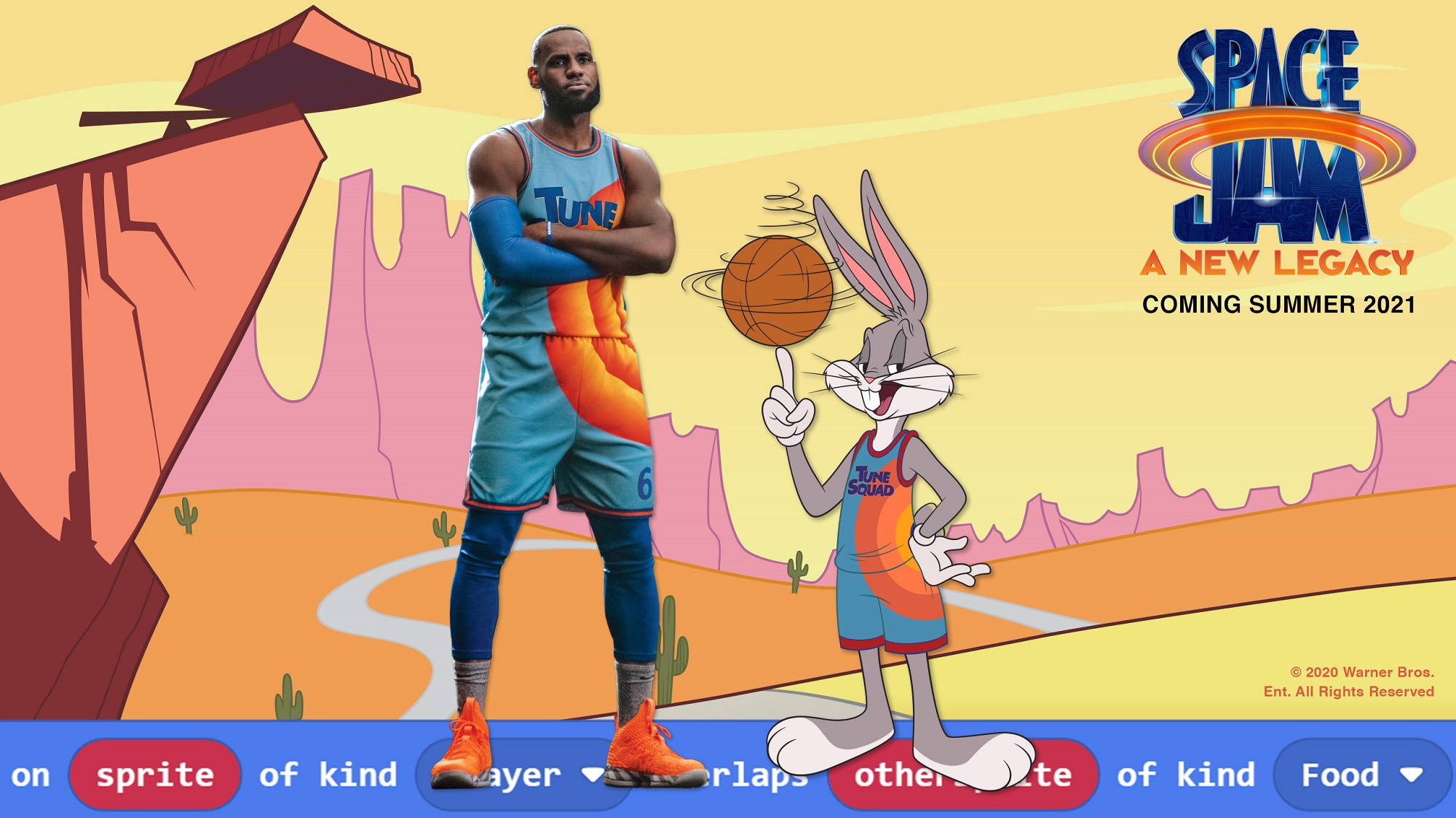 LeBron James, Bugs Bunny y 'Space Jam: A New Legacy' buscan a una nueva  generación de estudiantes a través de programas de codificación inspirados  en basquetbol – News Center Latinoamérica