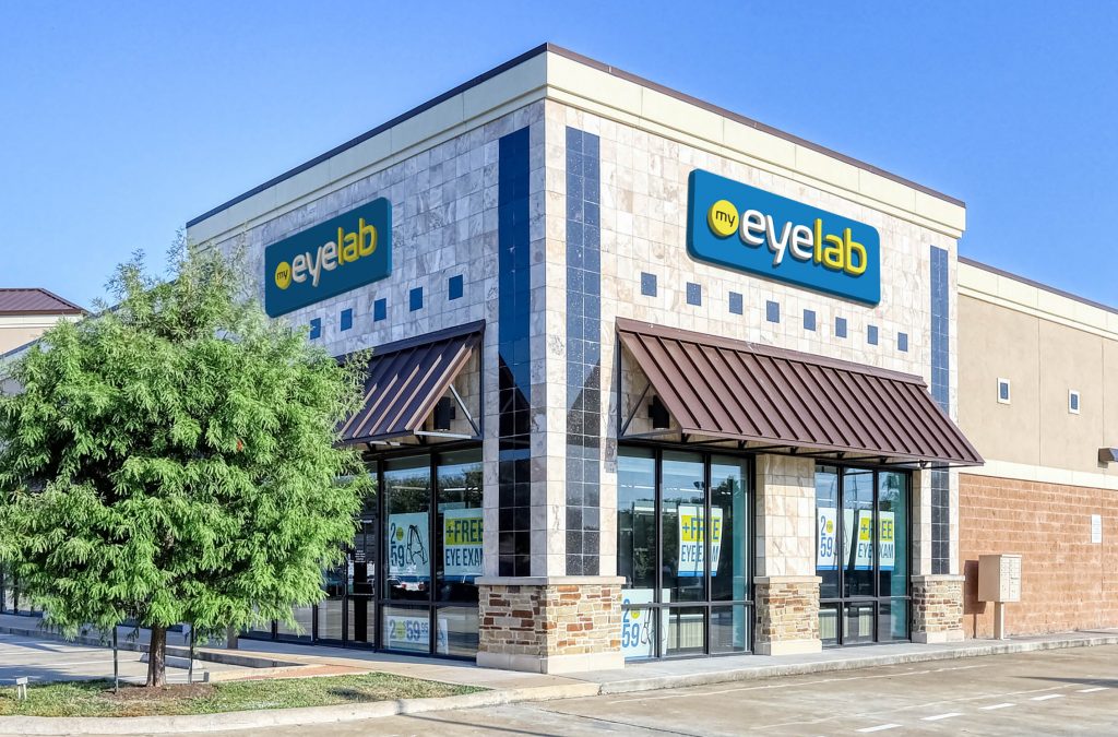 Una tienda My Eyelab en Houston, Texas.