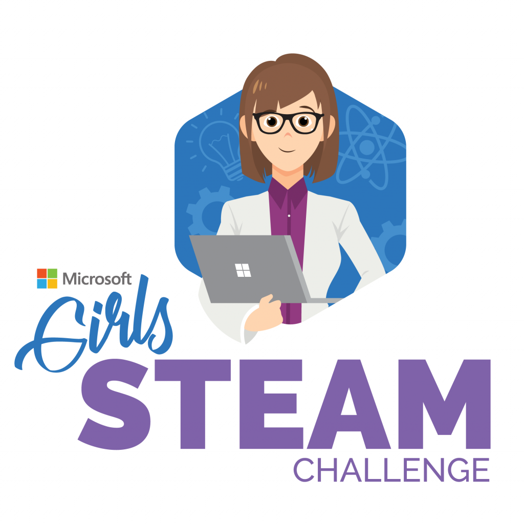 Cartel Microsoft Girls STEAM Challenge