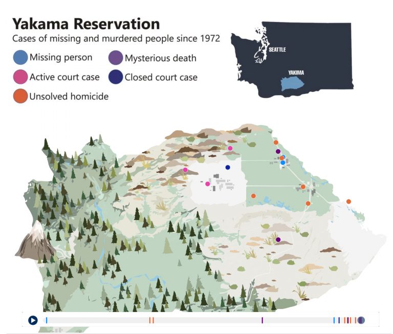 Mapa interactivo de Yakima Herald-Republic
