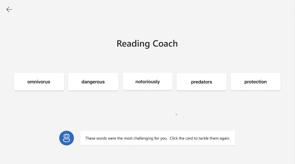 Reading Coach en Lector Inmersivo y nuevas características que llegarán a Reading Progress en Microsoft Teams