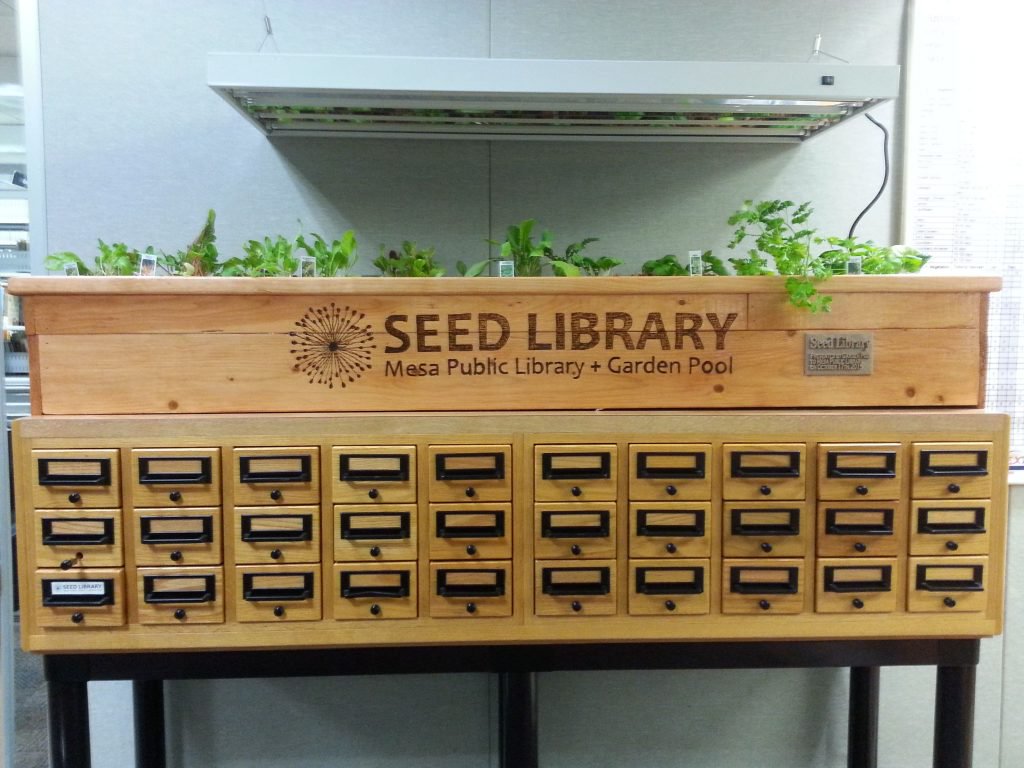 Biblioteca de sementes da Garden Pool