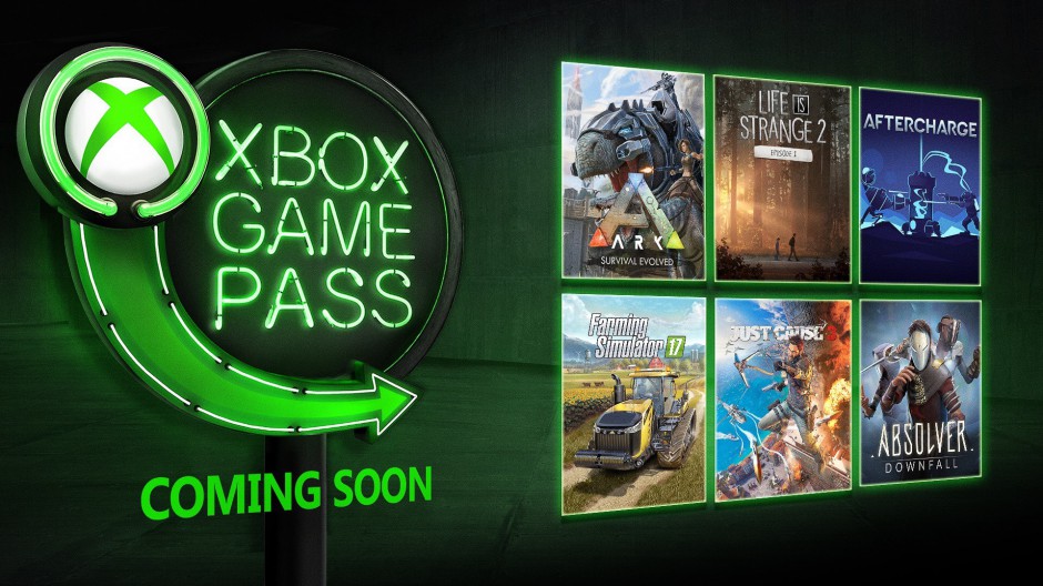 Ilustração com as capas dos jogos que entram no Xbox Game Pass em janeiro.