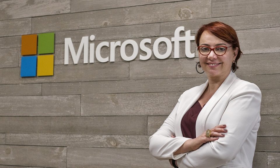 Tânia Cosentino, nova presidente da Microsoft Brasil.