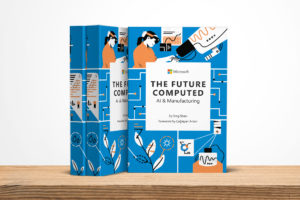 Capa do livro The Future Computed: AI anda Manufactoring.