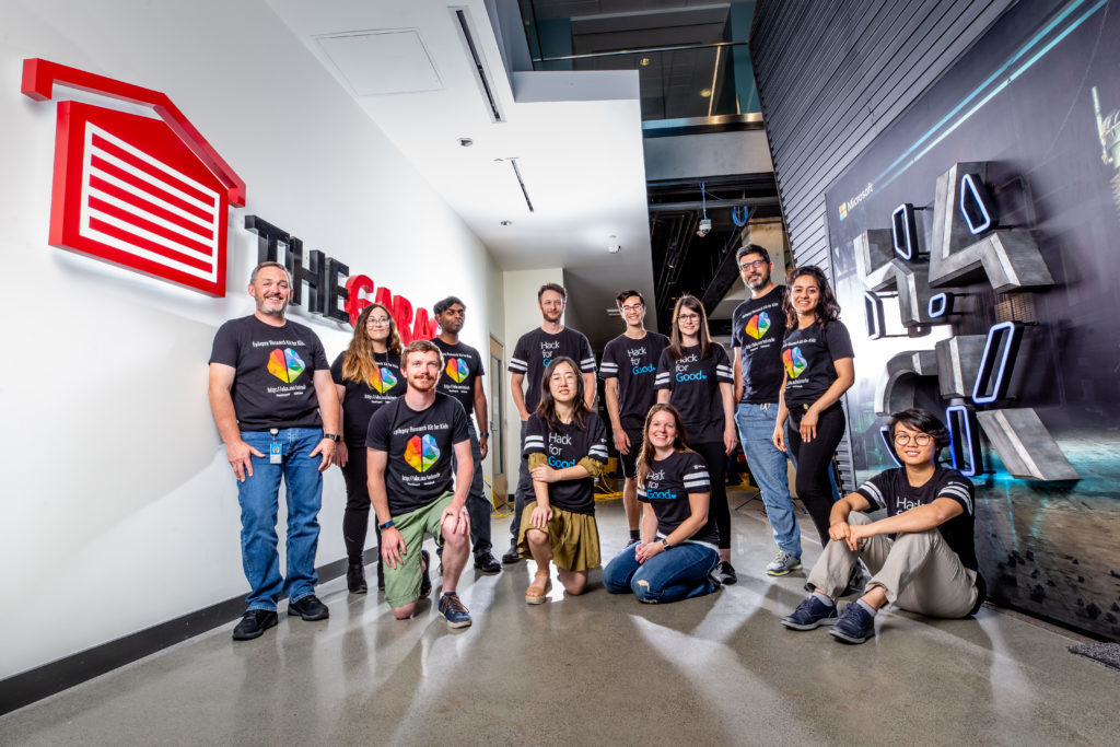 Membros da equipe do Hackathon 2019.