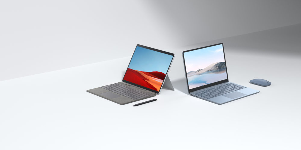 Surface Laptop Go and Surface Pro X