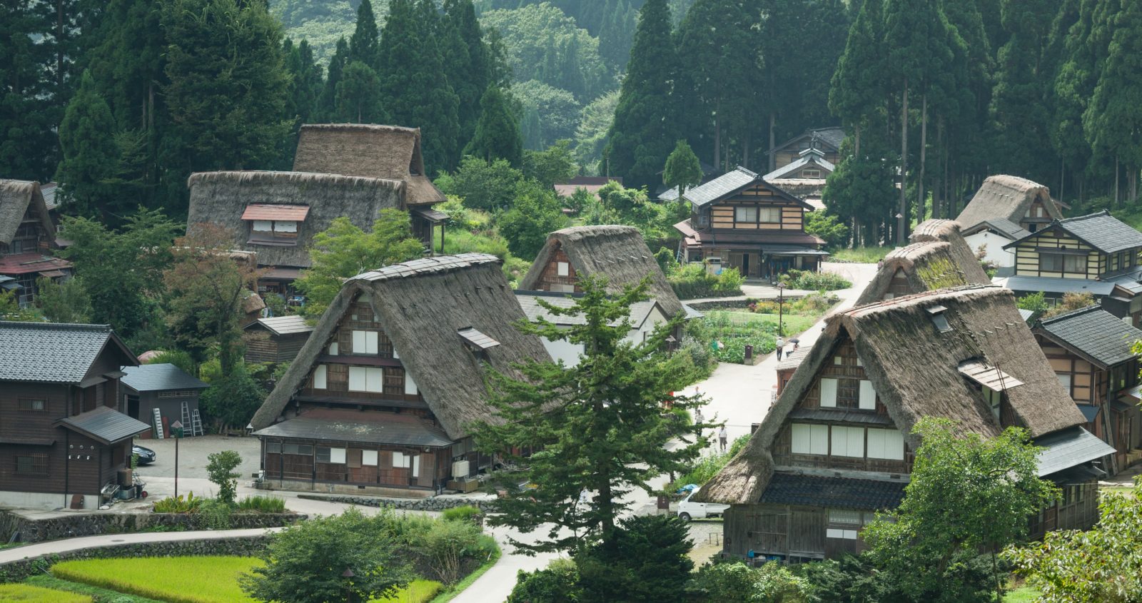 Historic mountain village in Japan, Shirakawago