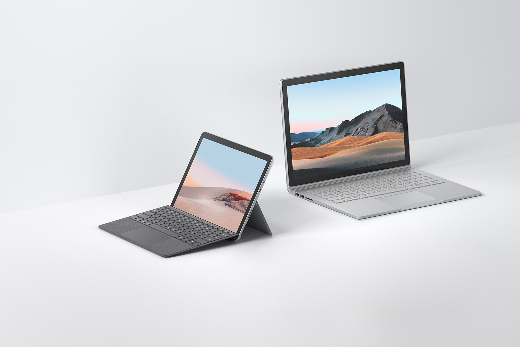 Peranti Terbaharu Microsoft Surface Go 2 dan Book 3