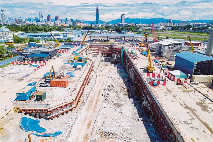 MRT Construction Picture