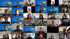 Screenshot of AI Coalition Launch Participants