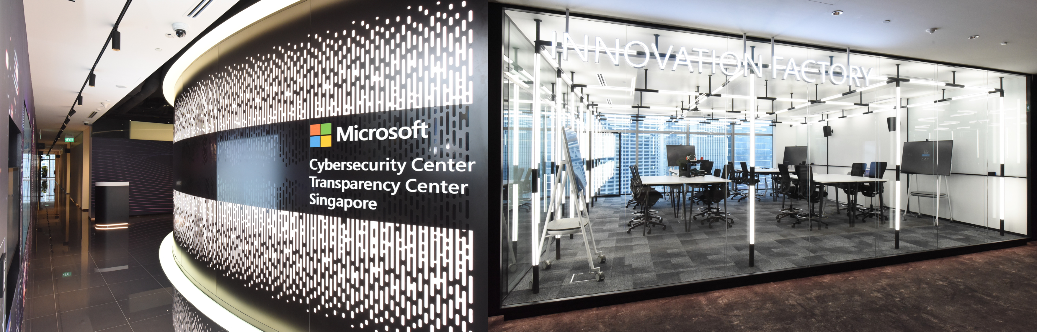 Microsoft Cybersecruity Center Transparency Center SG