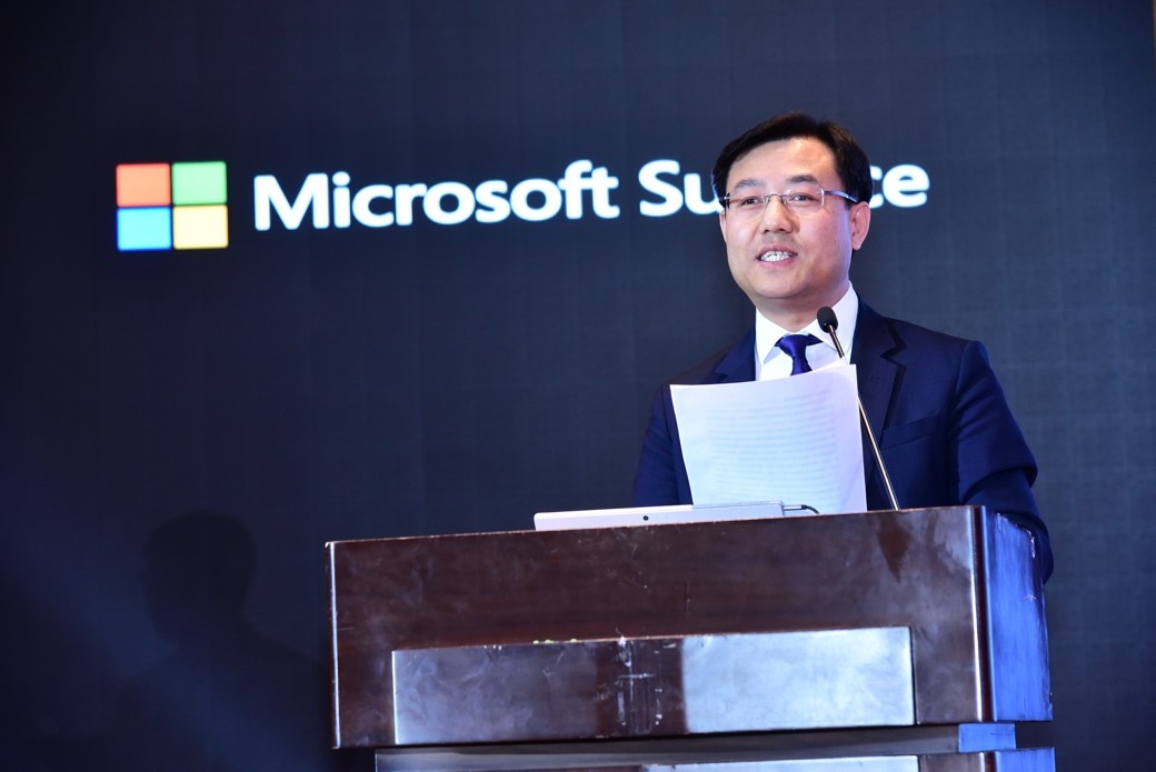 微软中国商用终端事业部总经理刘永宏