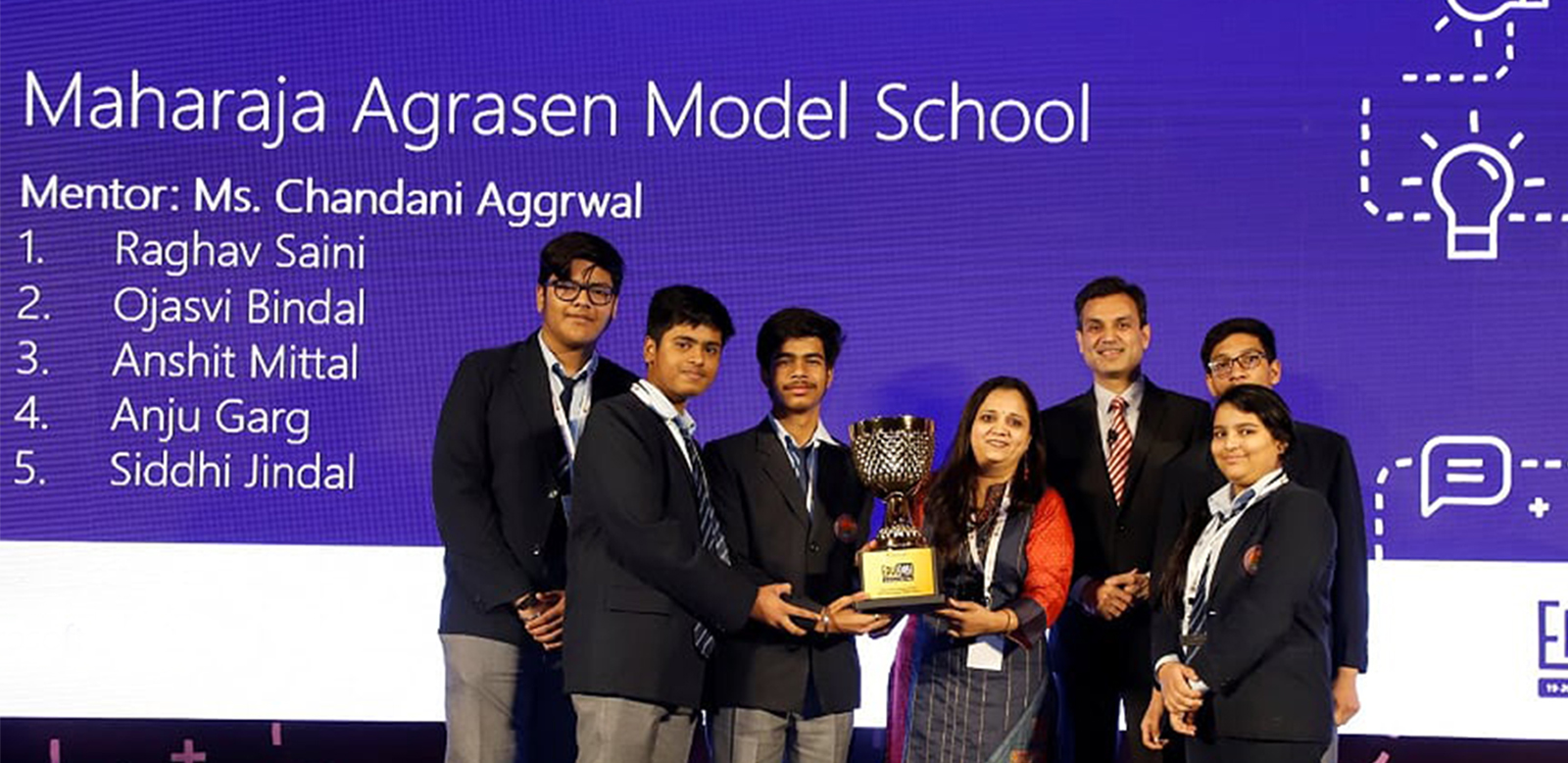 Minecraft Challenge Winners- Maharaja Agrasen Model School Project Name- AGRI SMART - Automated & Connected Agriculture Mentor Name- Ms. Chandani Aggrwal