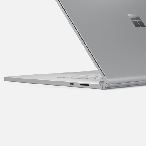 A render showing the folding mechanism of the Surface Book 3