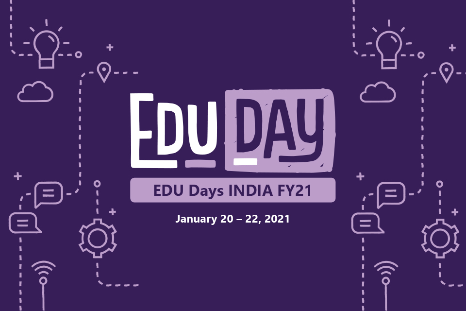 A banner for the Edu Days India FY21