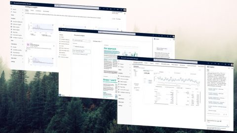 screenshot of software program