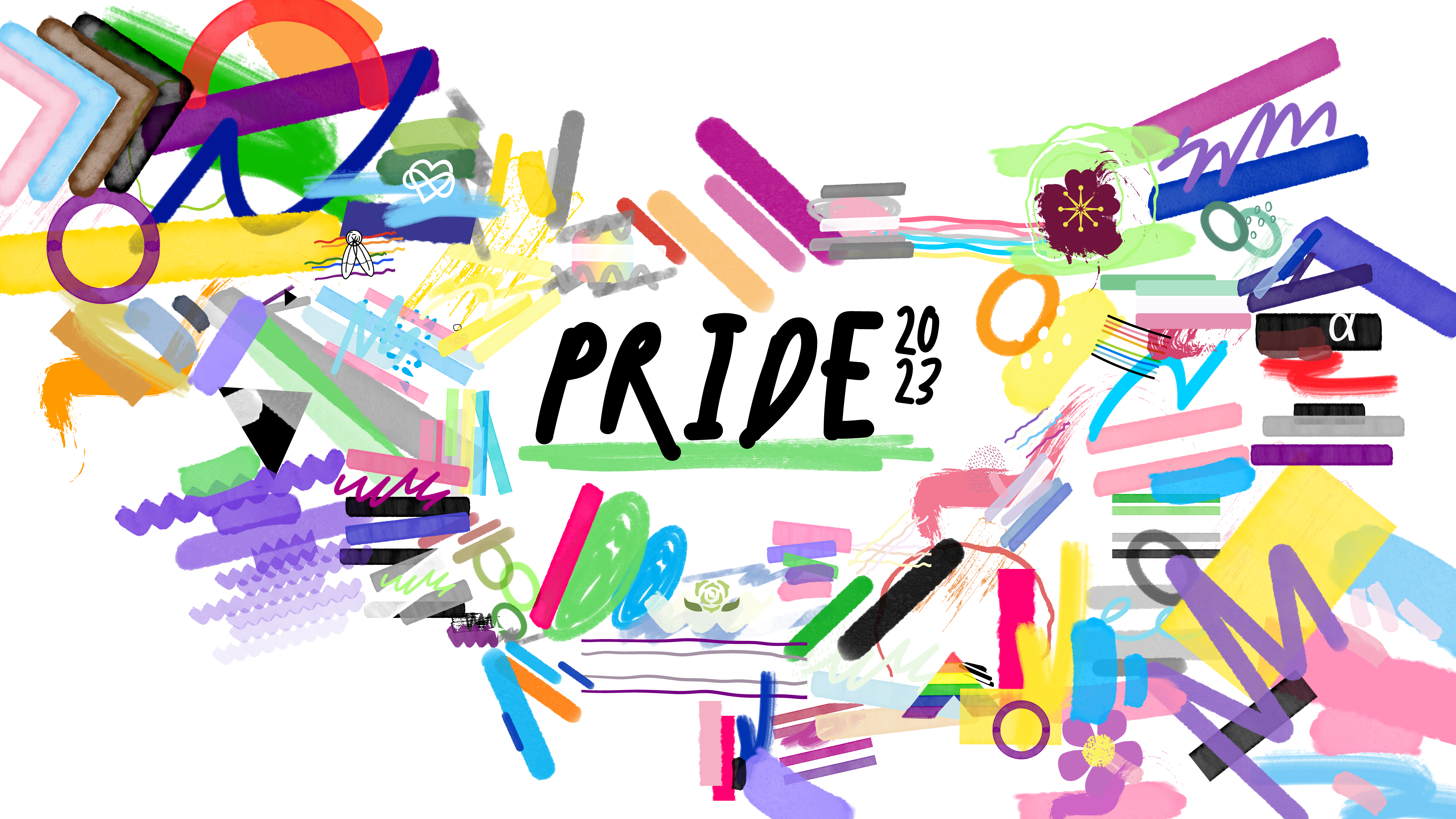Microsoft Pride Campaign 2023 logo