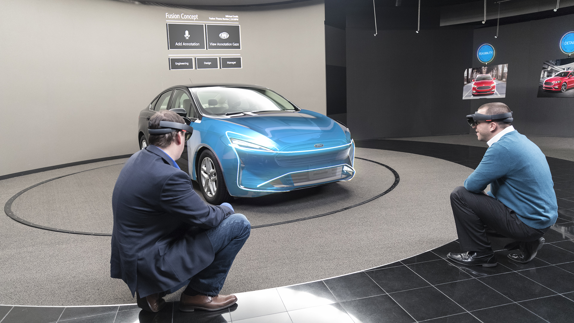 HoloLens помогут дизайнерам Ford проектировать автомобили