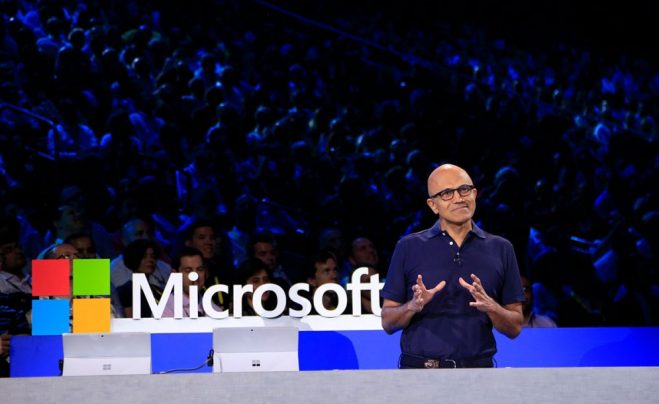 Сатья Наделла, CEO Microsoft на конференции Inspire 2018