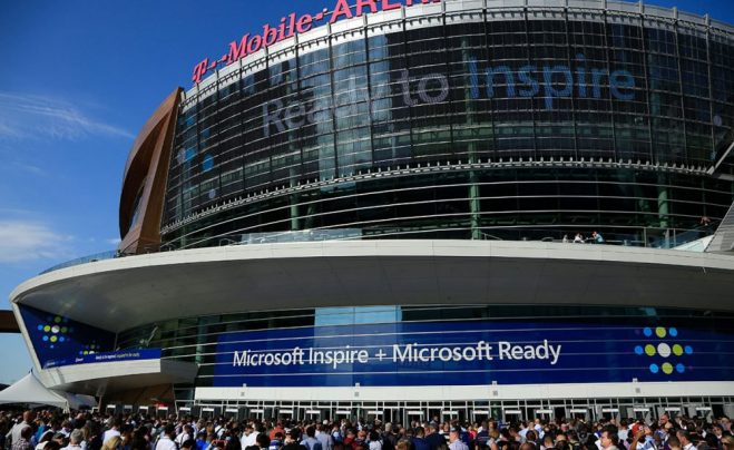 Microsoft Inspire 2018 в T-Mobile Arena