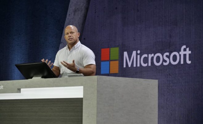 Брэд Андерсон, корпоративный президент, Microsoft 365 Engineering, на Microsoft Ignite 2018