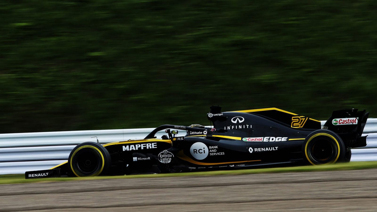 Автомобиль команды «Рено» Формулы 1. Все фотографии предоставлены Renault Sport Formula One Team.