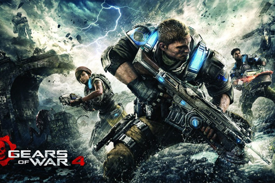 Постер игры Gears of War 4 для подписчиков Xbox Live Gold