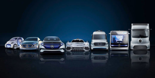 Заглавное изображение: машины Daimler (фото предоставлено Daimler).