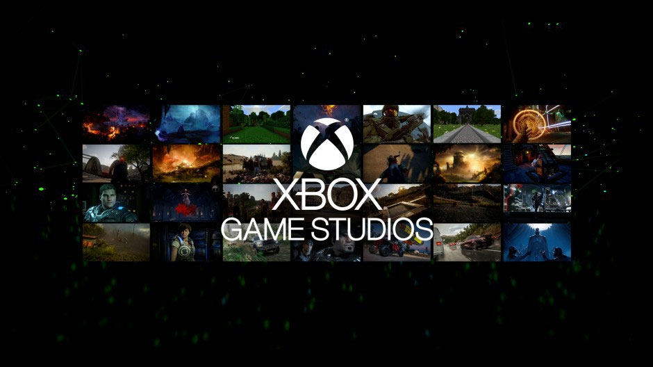 Обложки игр и логотип Xbox Games Studios