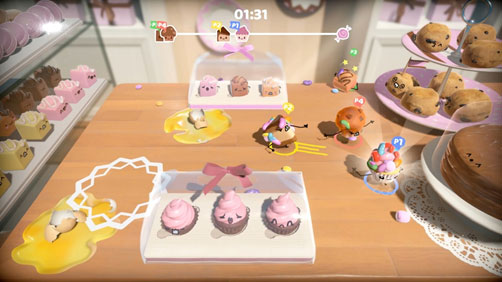 Снимко экрана игры Cake Bash 