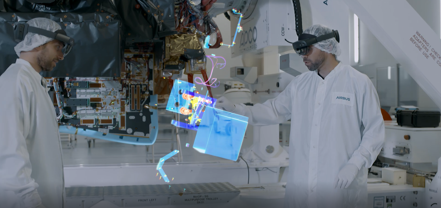 Hololens 2 помогает инженерам Airbus на 80% ускорить проверку готовности изделий к серийному производству.