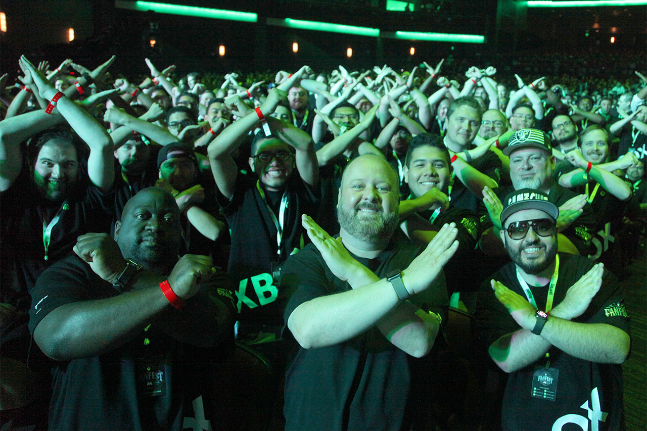 Фанаты Xbox на выставке E3