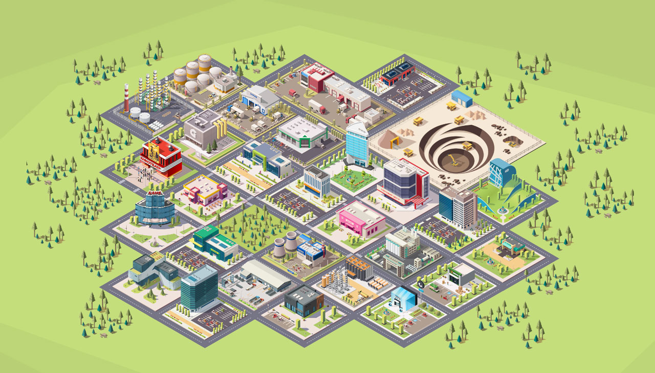 Карта проекта Город инноваций