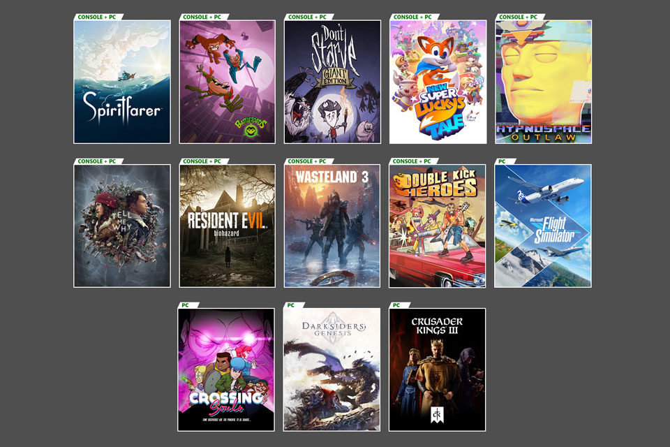 Обложки Battletoads, Microsoft Flight Simulator и ещё нескольких игр которые пополнят каталог Xbox Game Pass в августе и сентябре