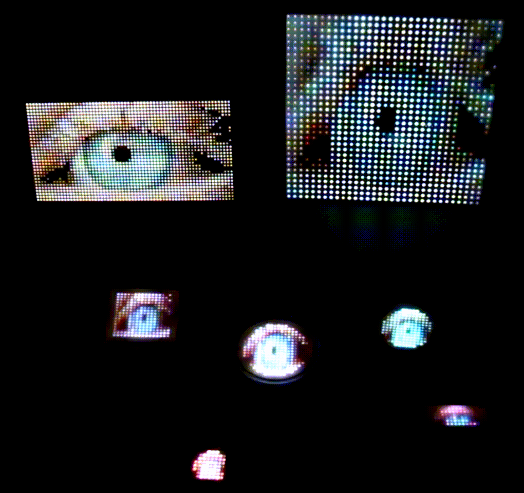 Expressive Pixels на разных устройствах.