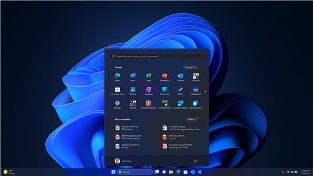 Kết nối và tìm kiếm dễ dàng với bản cập nhật mới Windows 11 - Start menu