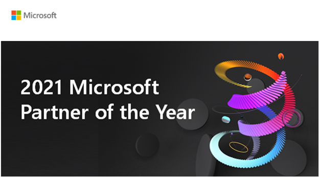 2021 Microsoft partner of the year