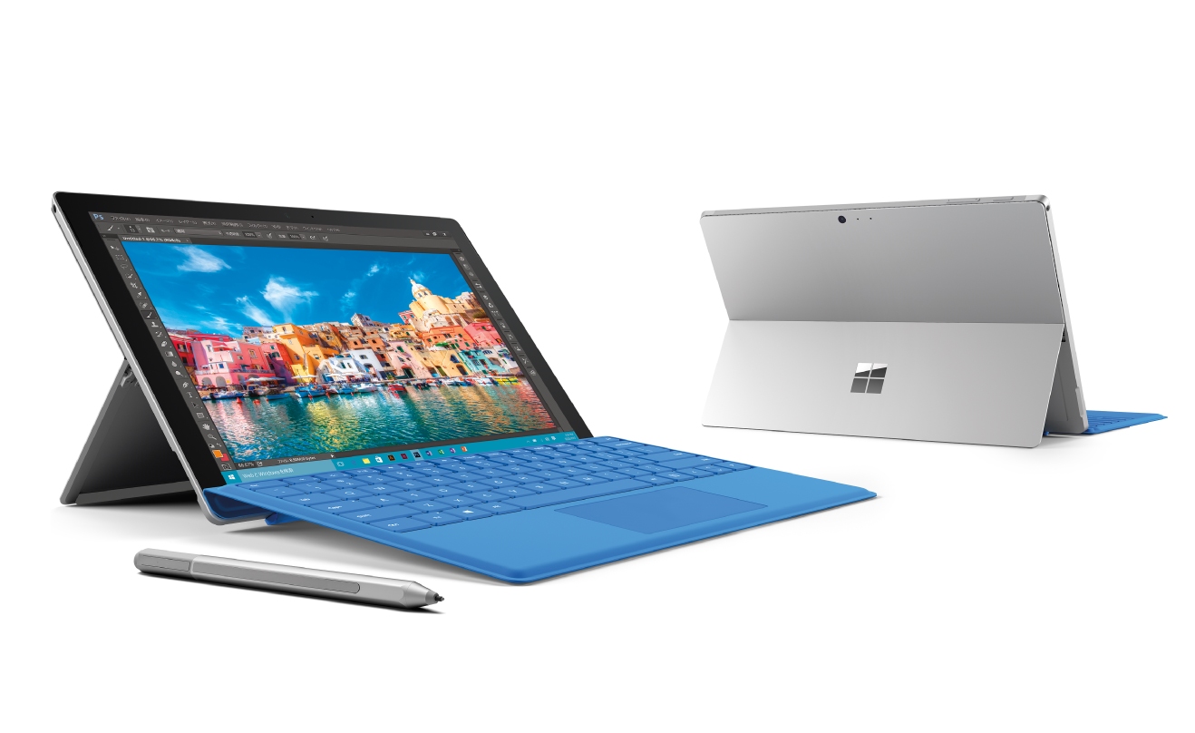 タブレットとして、ラップトップとして、さらに進化した Surface Pro 4