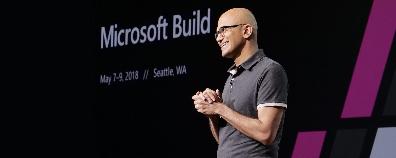 Satya Nadella Microsoft Build 2018