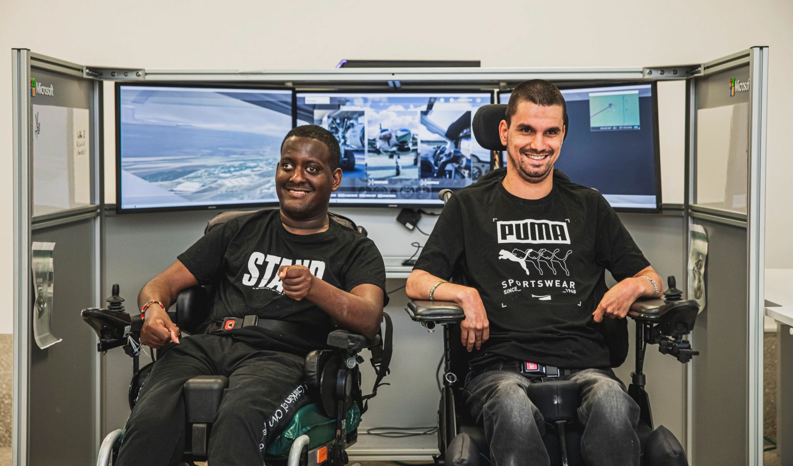 Accessible cockpit for Flight Simulator takes wing