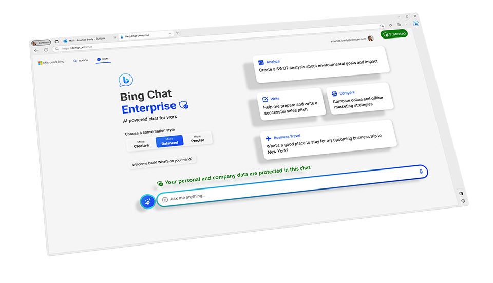 AI のさらなる推進 – Bing Chat Enterprise と Microsoft 365 Copilot の価格を発表