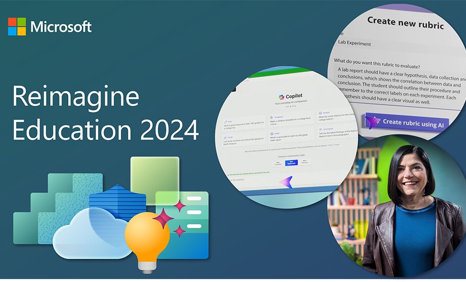 Reimagine Education 2024: AI とセキュリティの新機能で未来に備える