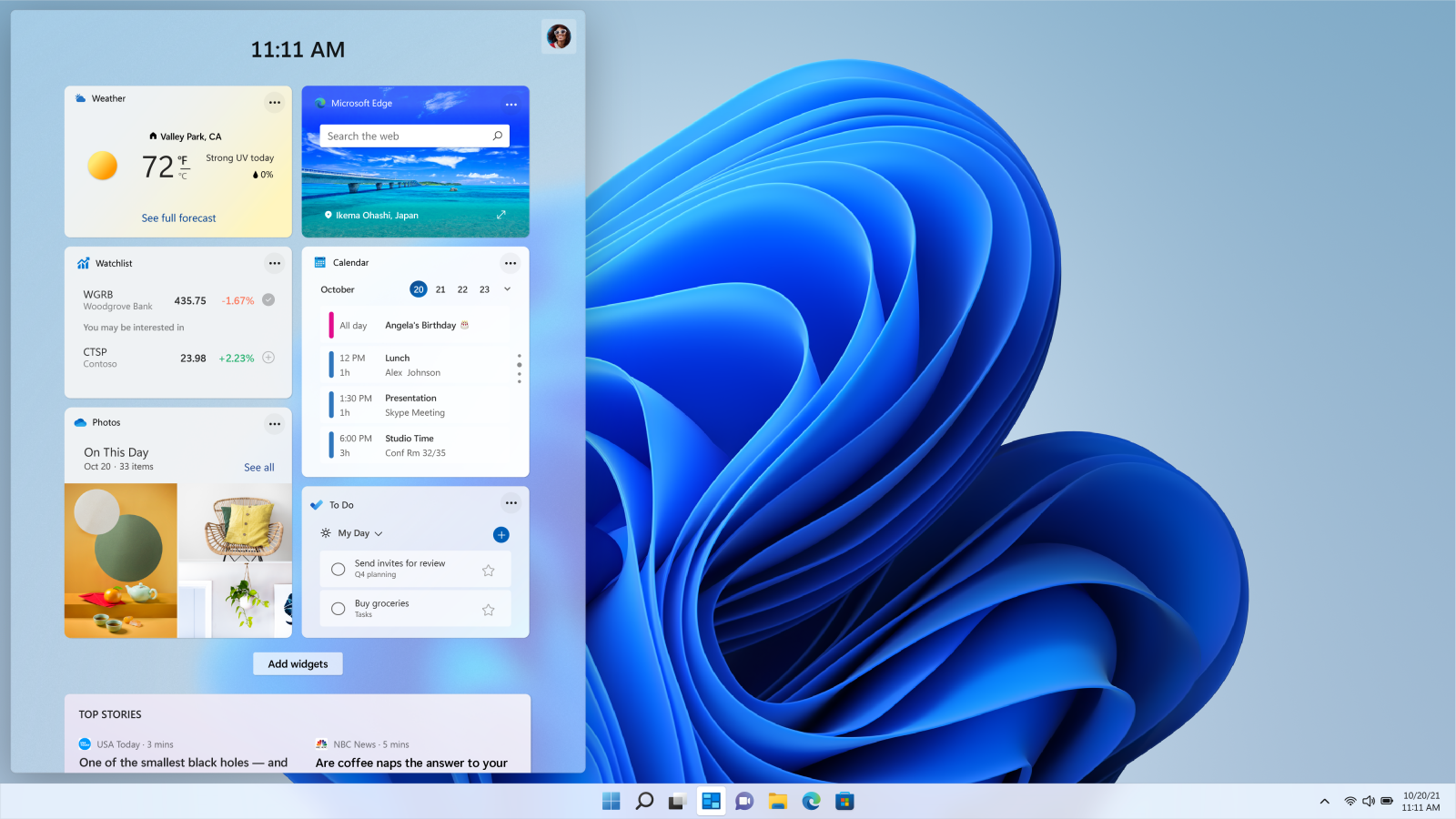Windows-11-Widgets-Screen