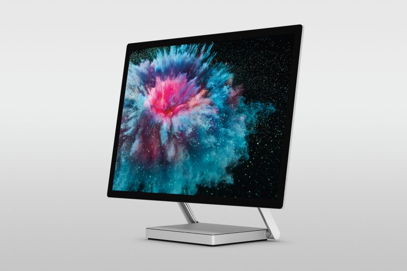Surface Studio 2’s 28” display was calibrated to deliver the most accurate colors possible.
