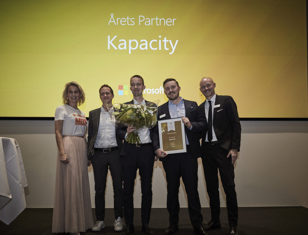 The winners of Microsoft Partner Award 2019.
