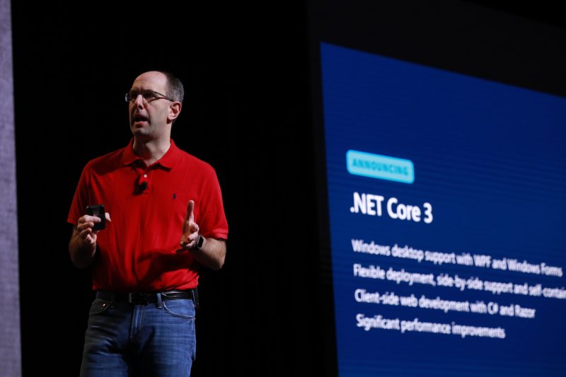 Microsoft EVP Scott Guthrie announces .NET Core 3 Public Preview