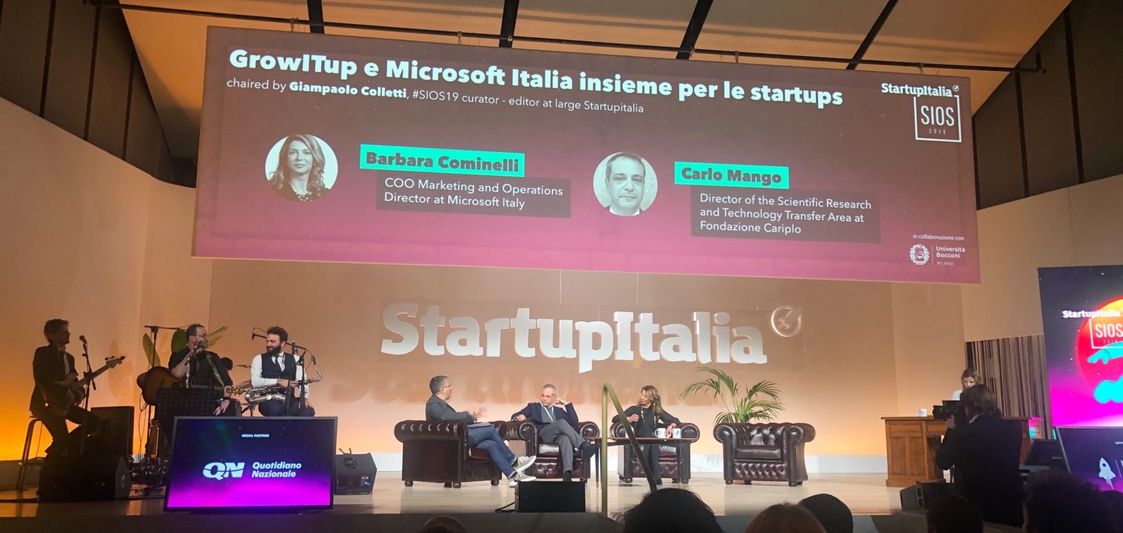 Microsoft For Startups growITup Partnership SIOS19